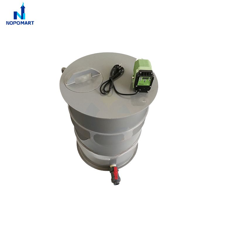 Bể nhựa tròn cấp liệu tự động