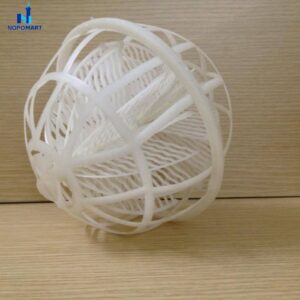 Cầu nhựa vi sinh D150 màu trắng