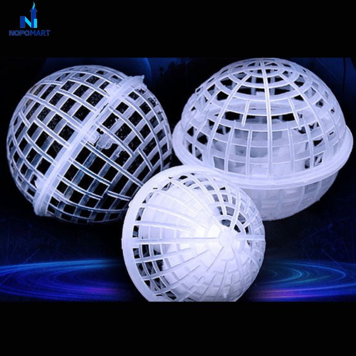 cầu nhựa vi sinh D75