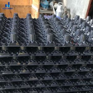 đệm giá thể vi sinh đệm tổ ong màu đen