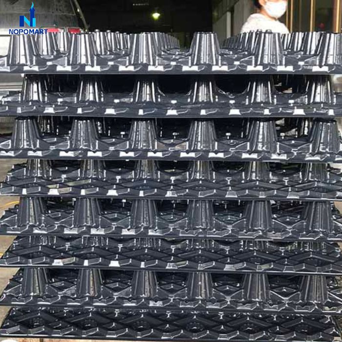 dem-gia-the-vi-sinh-dem-to-ong-mau-den_5 đệm giá thể vi sinh đệm tổ ong màu đen