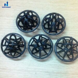 giá thể vi sinh dạng cầu D150 màu đen