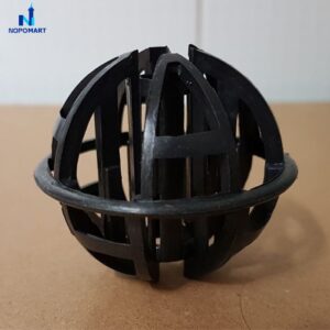 giá thể vi sinh dạng cầu D150 màu đen