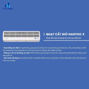 quạt cắt gió Nanyoo X