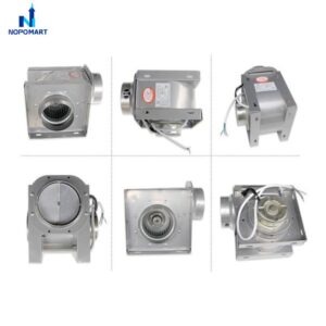 Quạt thông gió nối ống vuông góc