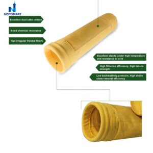 túi lọc bụi lò hơi chịu nhiệt chịu hóa chất